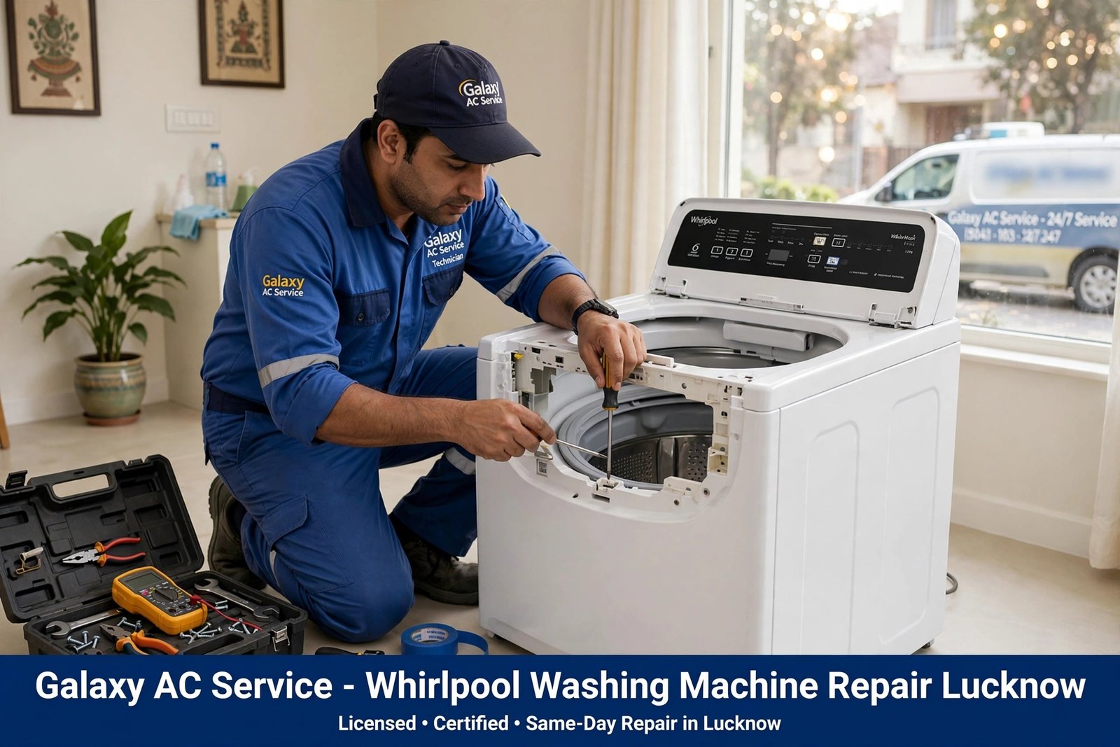 Whirlpool Washing Machine Repair Near Me in Lucknow - Same Day Service